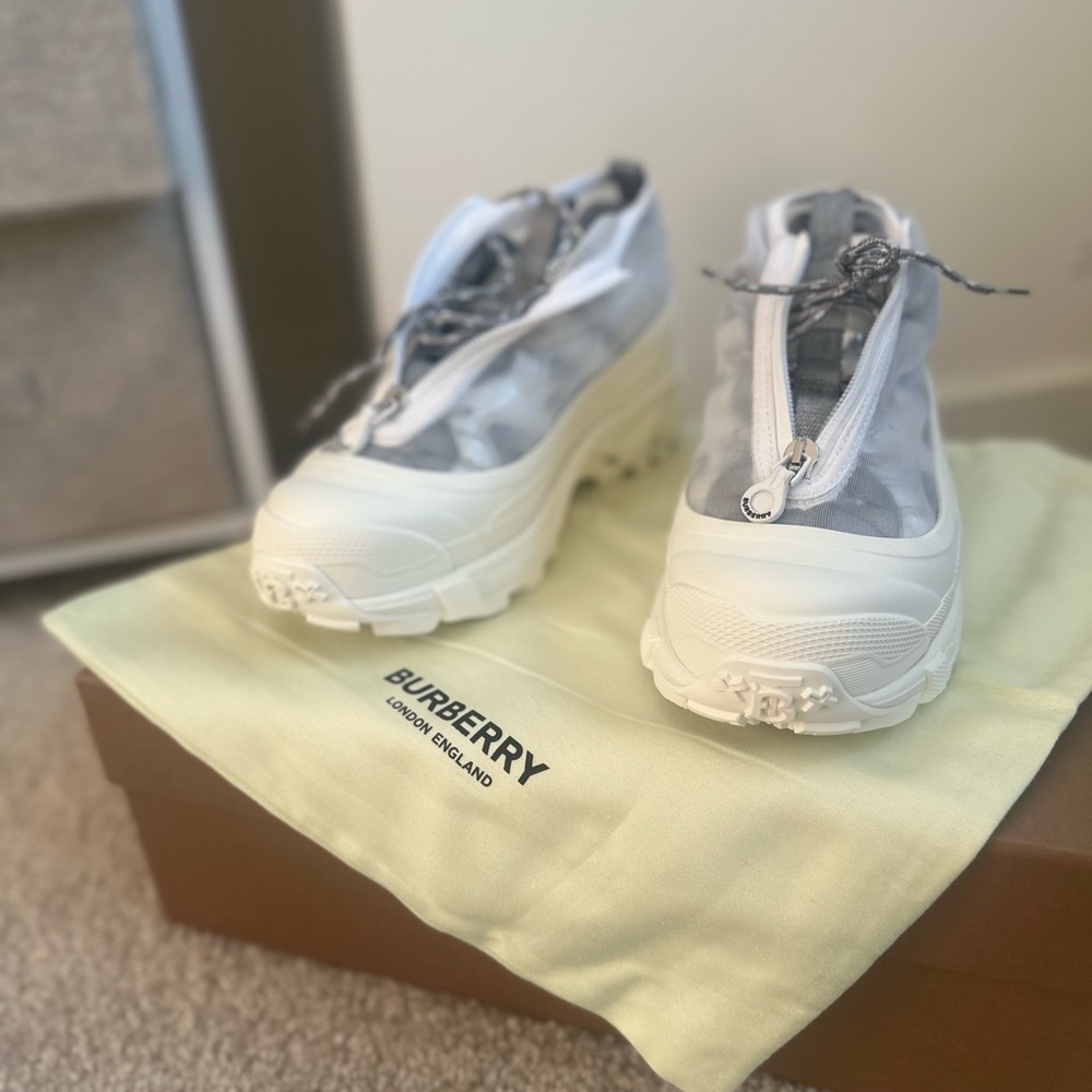 Brand new Burberry water proof sneakers